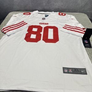 Jerry Rice 80 San Francisco 49ers Men's XL Nike OnField Jersey White